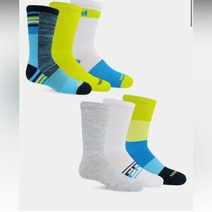 Merrell

Kid's 5 Pair Ombre Stripe Crew Socks